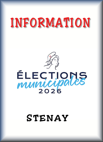 Information élections municipales de Stenay